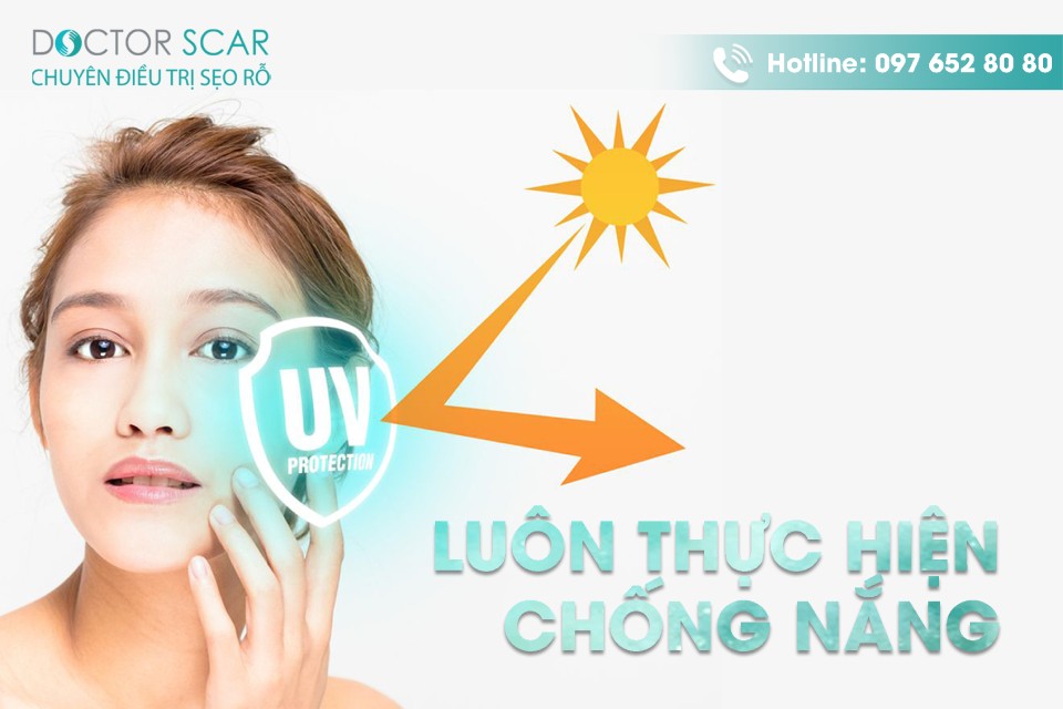 nên bôi kem chống nắng thường xuyên