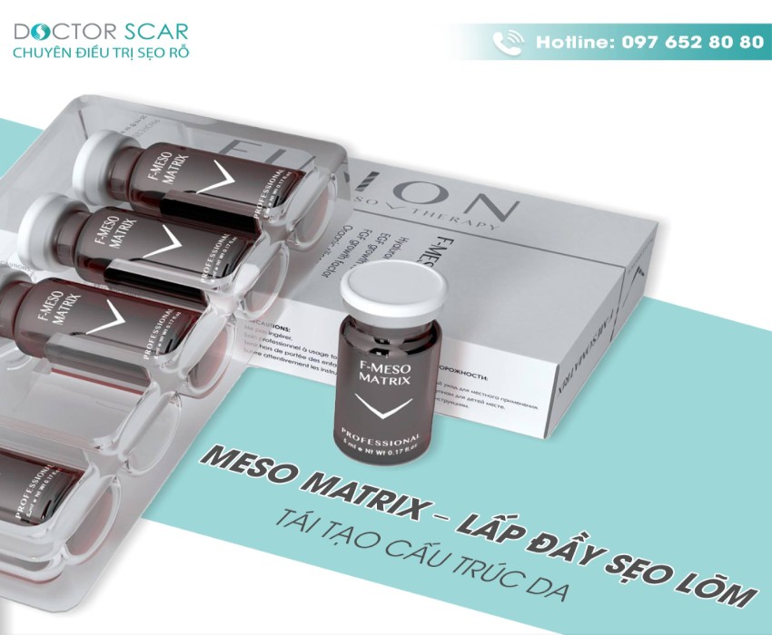 Serum đặc trị sẹo rỗ meso matrix