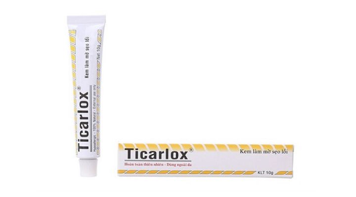 Thuốc trị sẹo rỗ ticarlox
