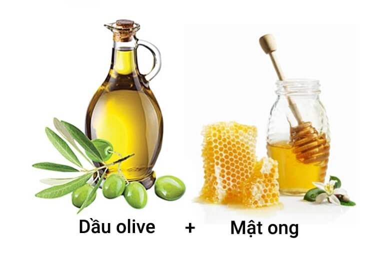 trị sẹo rỗ bằng mật ong và dầu olive