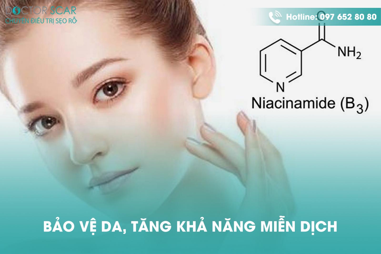 Bảo vệ da, tăng khả năng miễn dịch