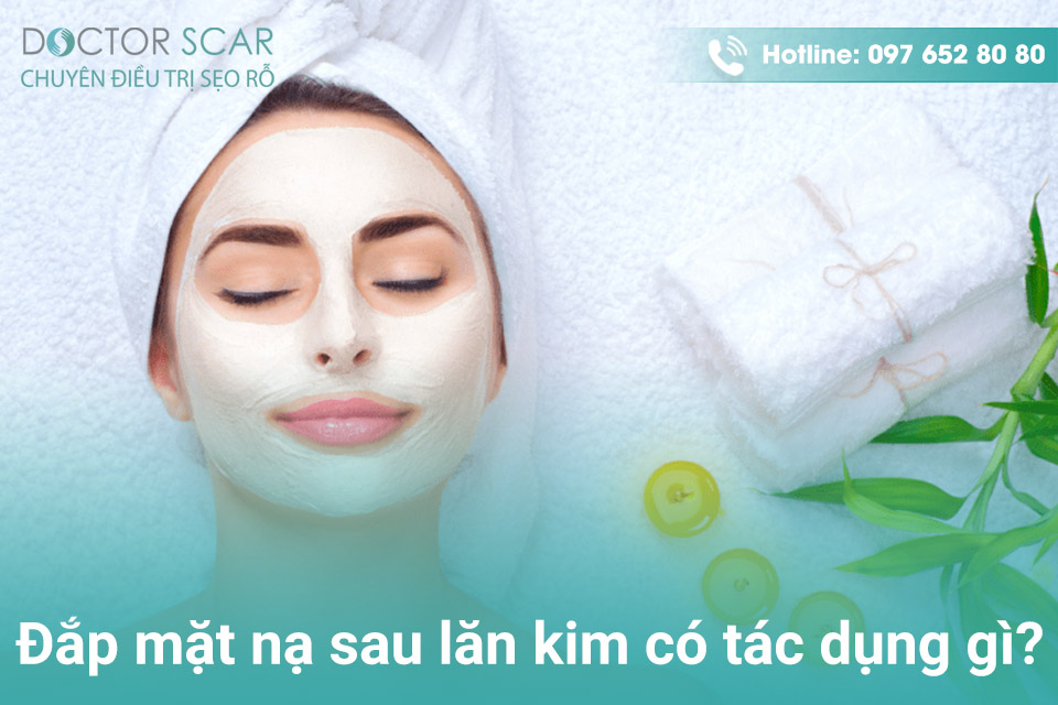 Serum phục hồi da sau lăn kim.