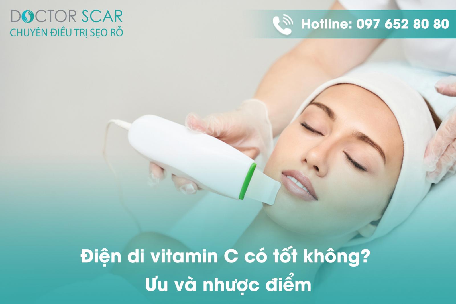 Điện di vitamin C có tốt không?