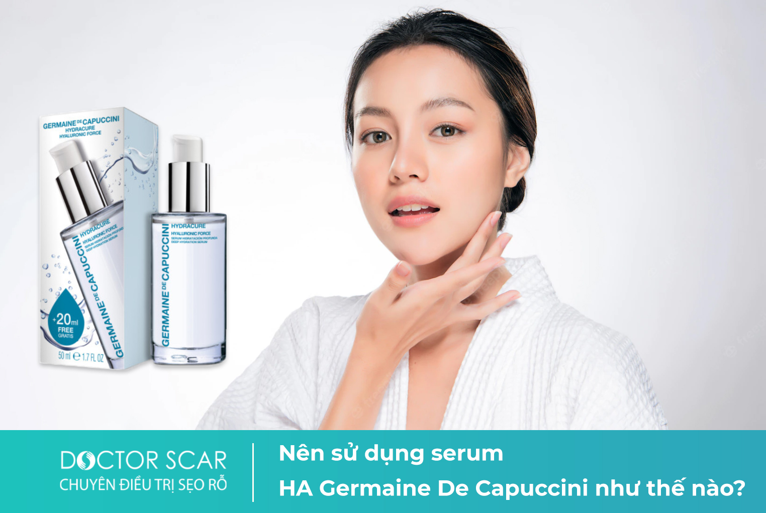 Germaine De Capuccini Hydracure Hyaluronic Force cách dùng