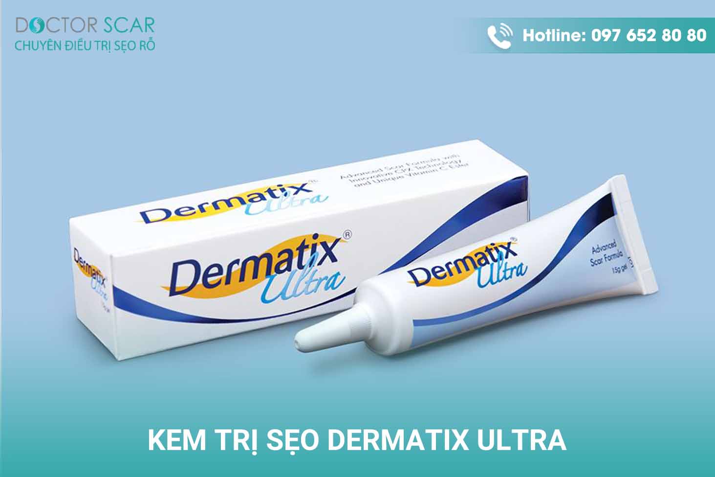 Kem trị sẹo Dermatix Ultra