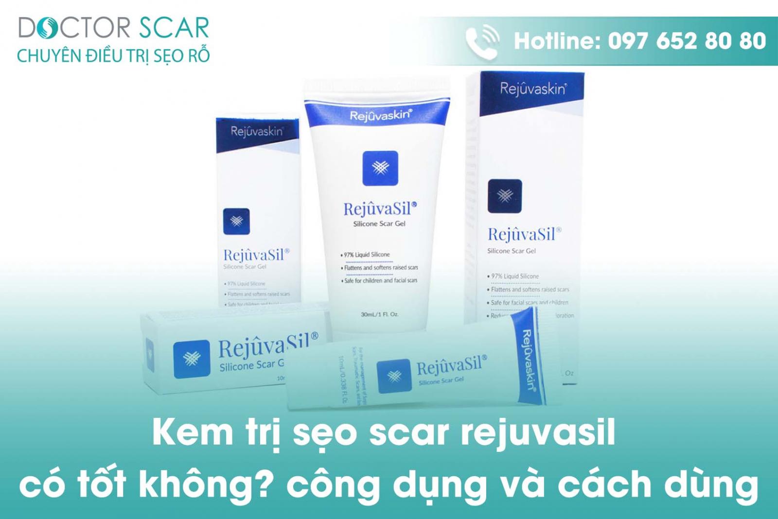 Kem trị sẹo scar rejuvasil