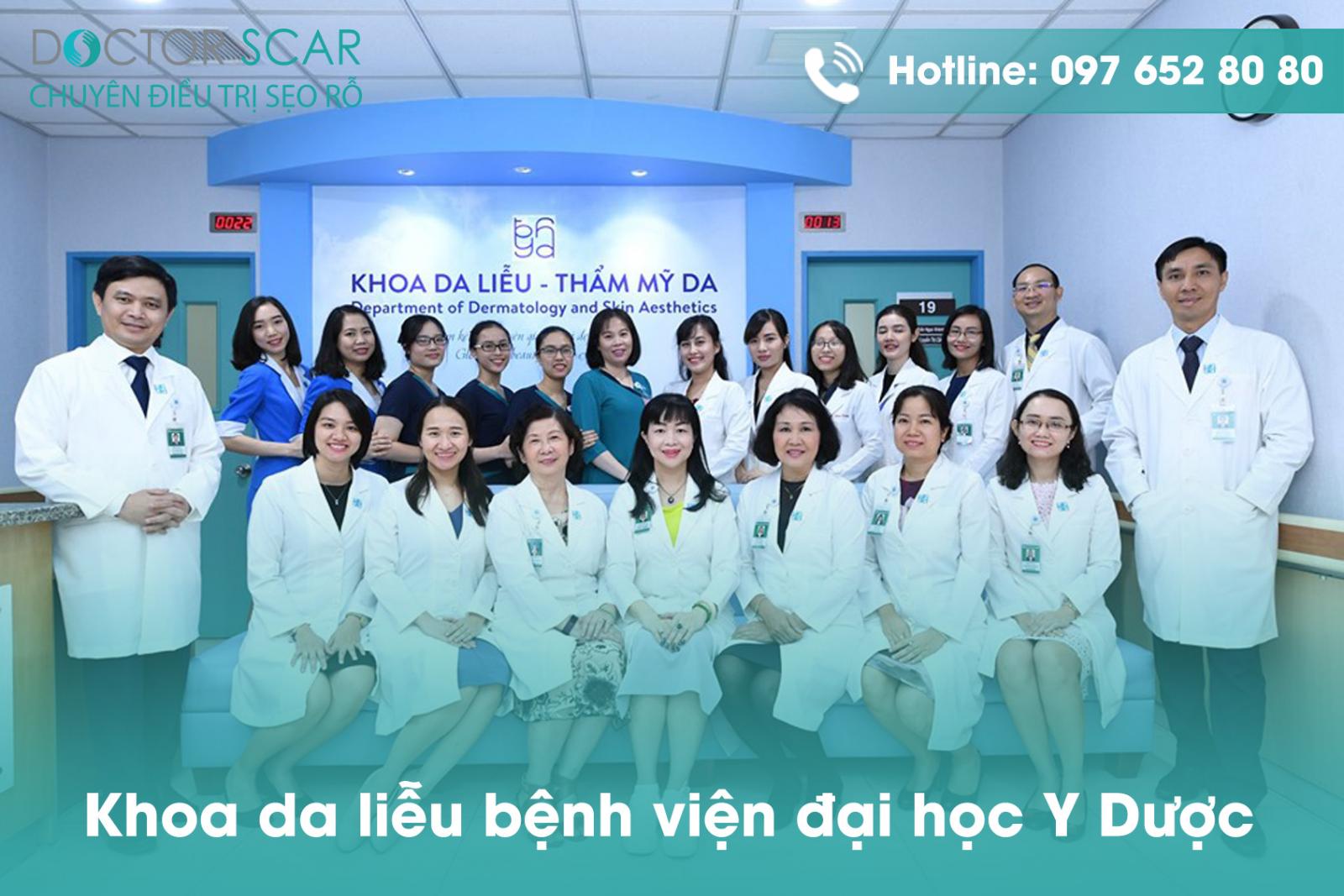 Khoa da liễu bệnh viện đại học Y Dược