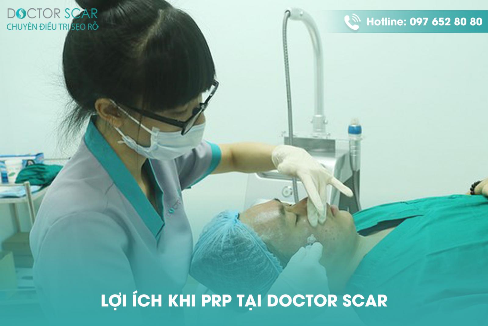 Lợi ích khi PRP tại Doctor Scar