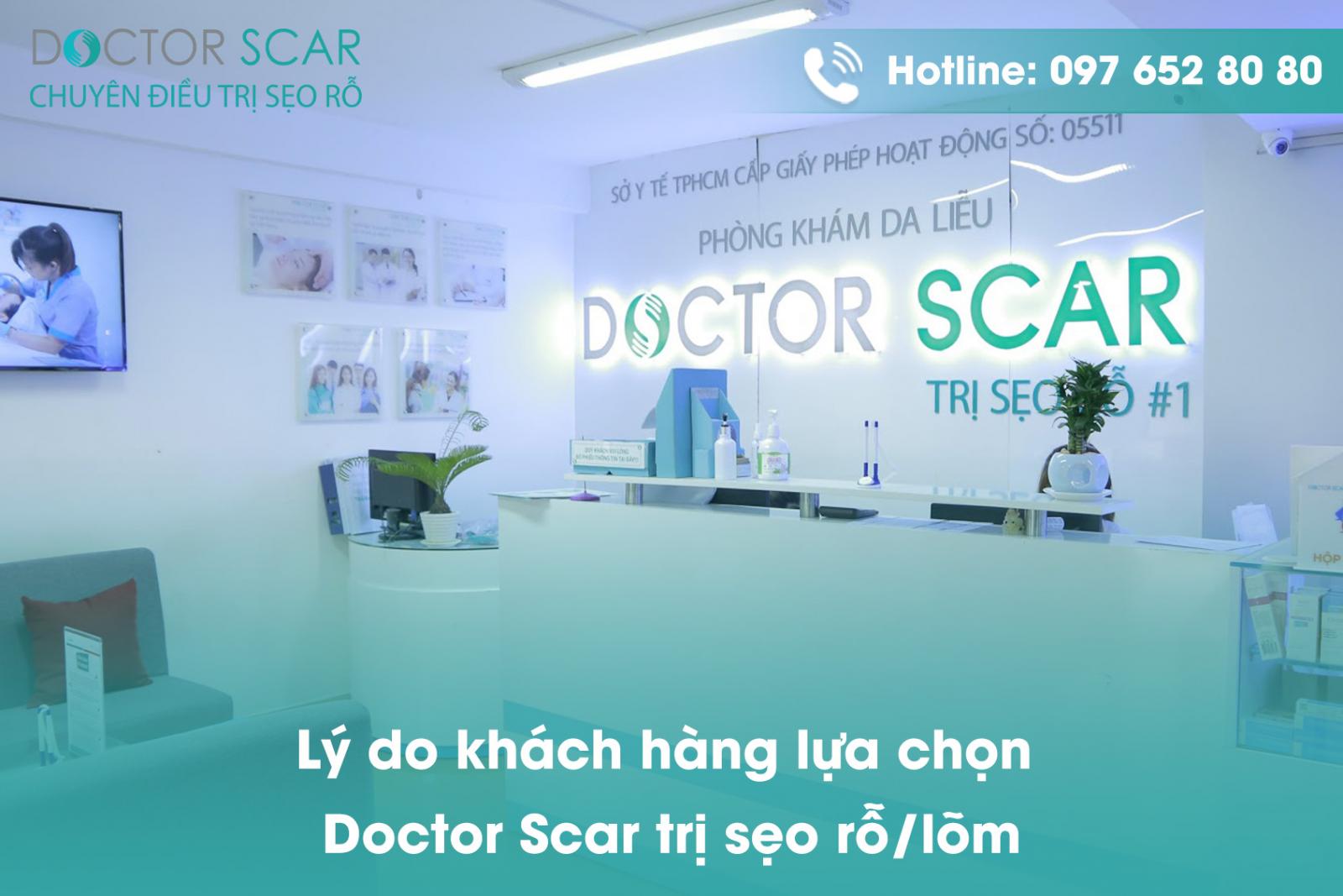 Lý do khách hàng lựa chọn Doctor Scar trị sẹo rỗ/lõm