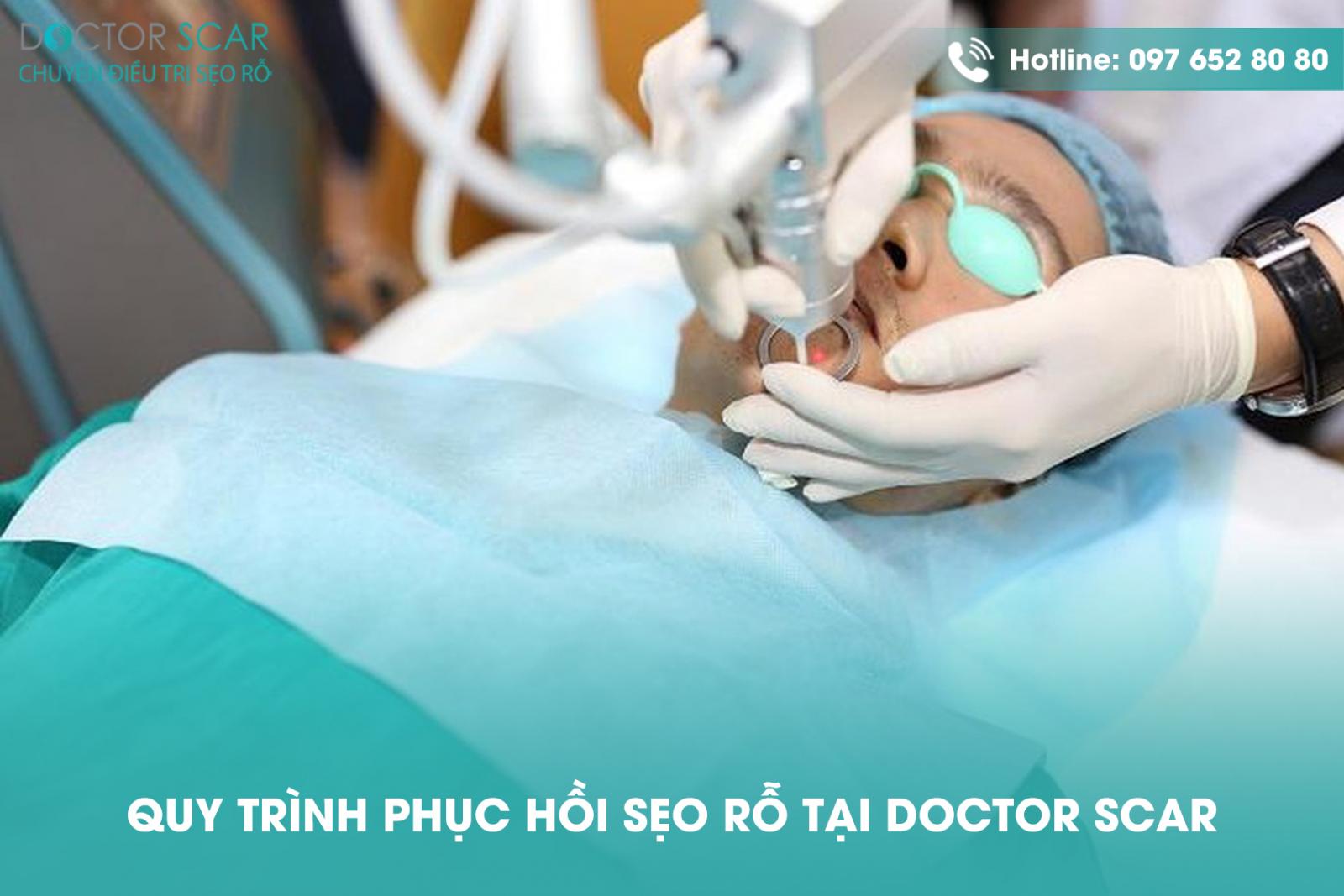 Quy trình phục hồi sẹo rỗ tại Doctor Scar