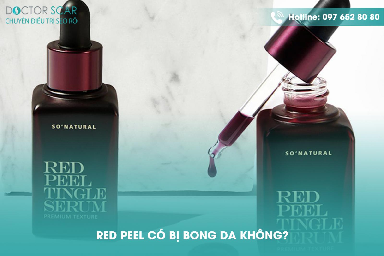 Red peel có dùng được cho bà bầu không?