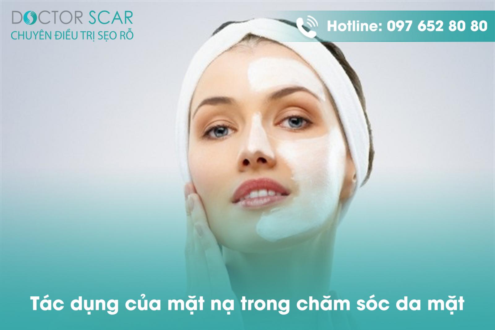 Tác dụng của mặt nạ trong chăm sóc da mặt