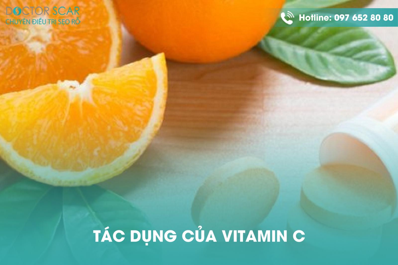 Tác dụng của vitamin C