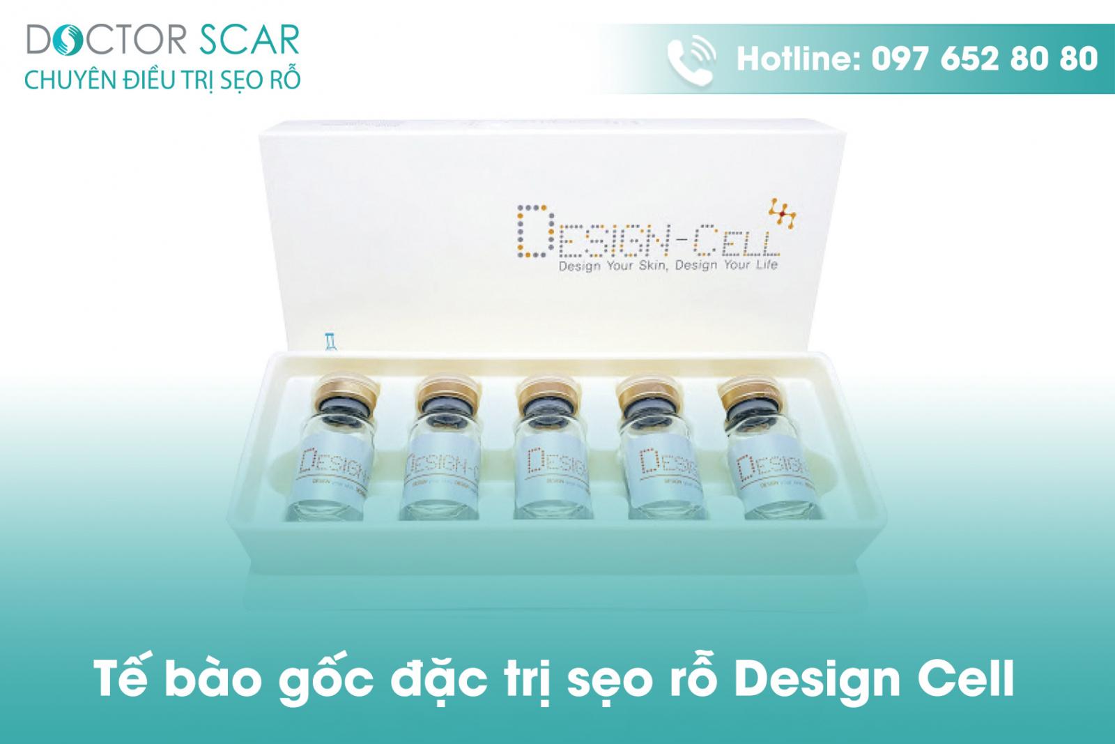 Tế bào gốc trị sẹo rỗ Design Cell