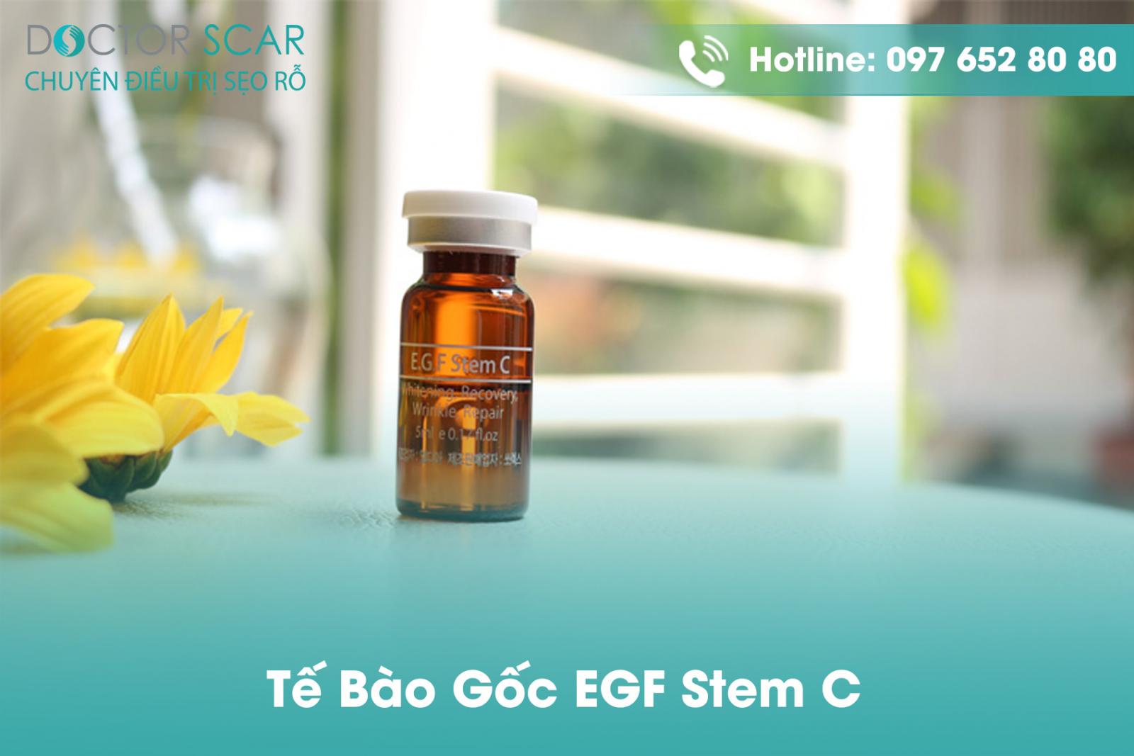 Tế bào gốc trị sẹo rỗ E.G.F Stem C