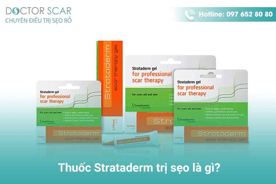 Thuốc strataderm trị sẹo là thuốc gì?