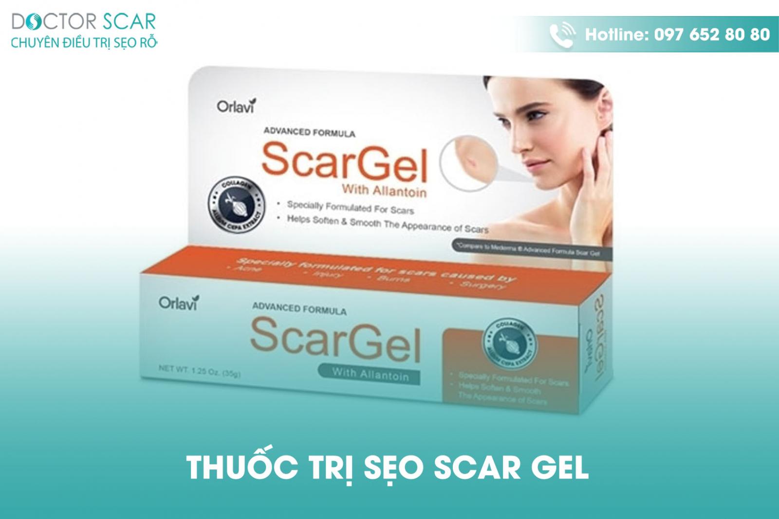 Thuốc trị sẹo scar gel