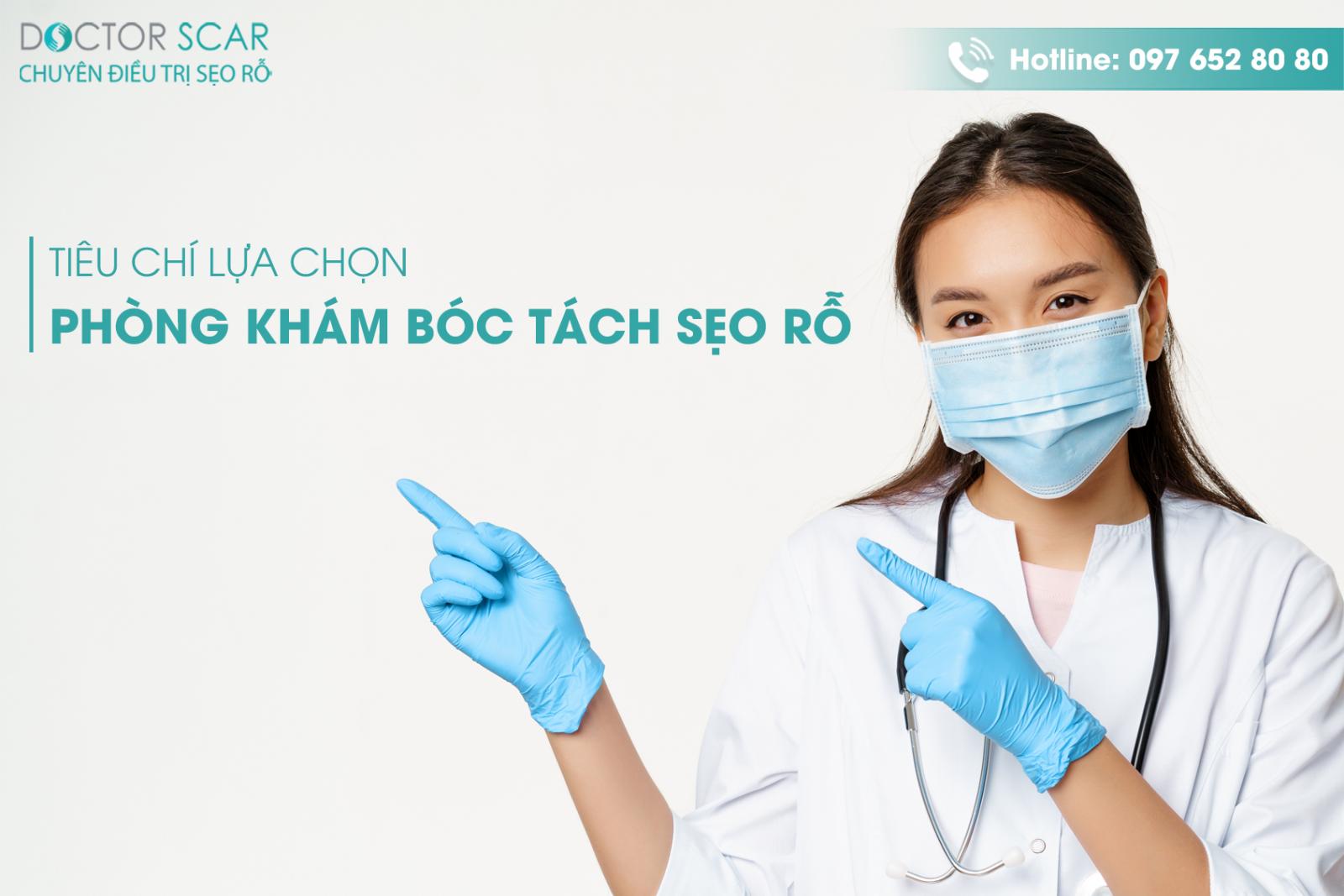 Tiêu chí lựa chọn phòng khám bóc tách sẹo rỗ