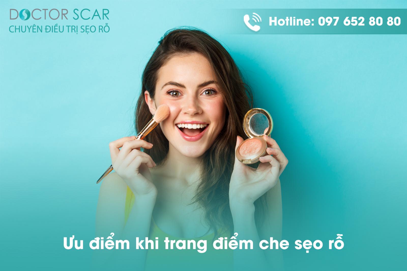 Ưu, nhược điểm khi trang điểm che sẹo rỗ