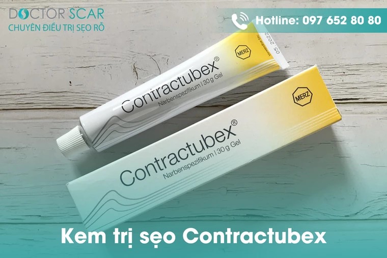 Kem trị sẹo contractubex