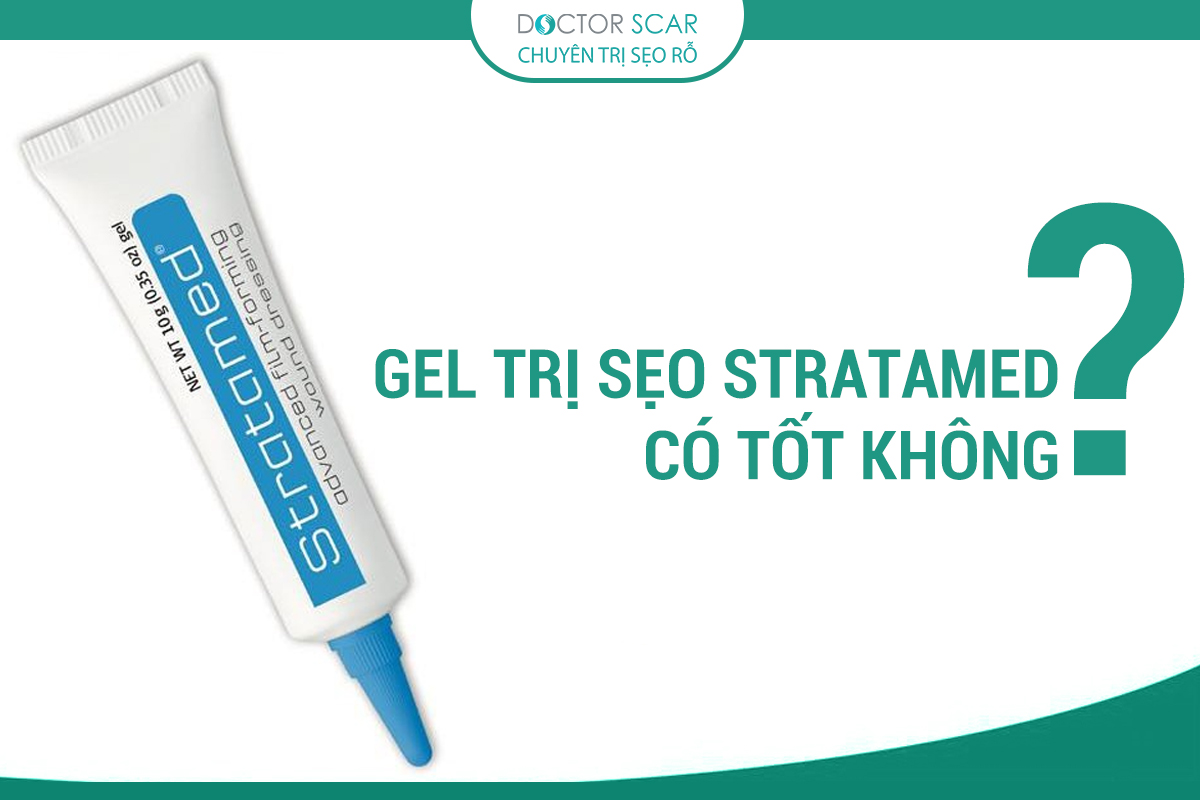 Tác dụng của kem trị sẹo stratamed có tốt không