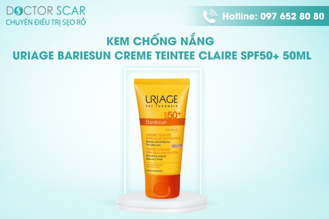 kem chống nắng uriage bariesun creme