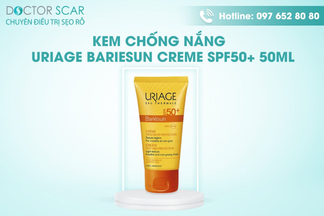 Kem chống nắng uriage Bariesun creme