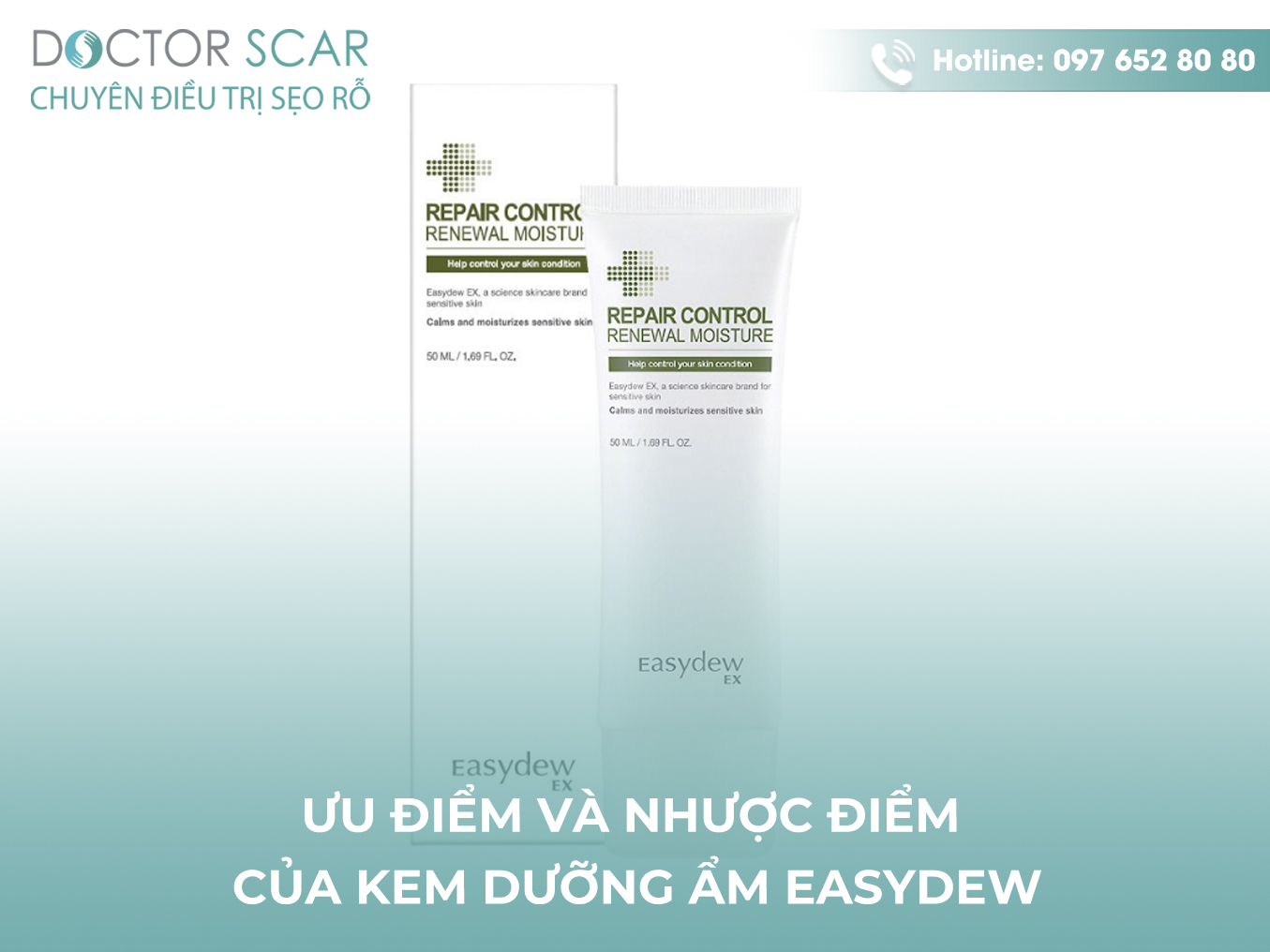 Kem dưỡng ẩm easydew giá bao nhiêu, mua ở đâu