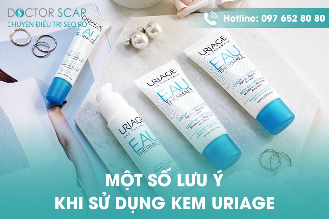 lưu ý khi sử dụng kem dưỡng ẩm uriage