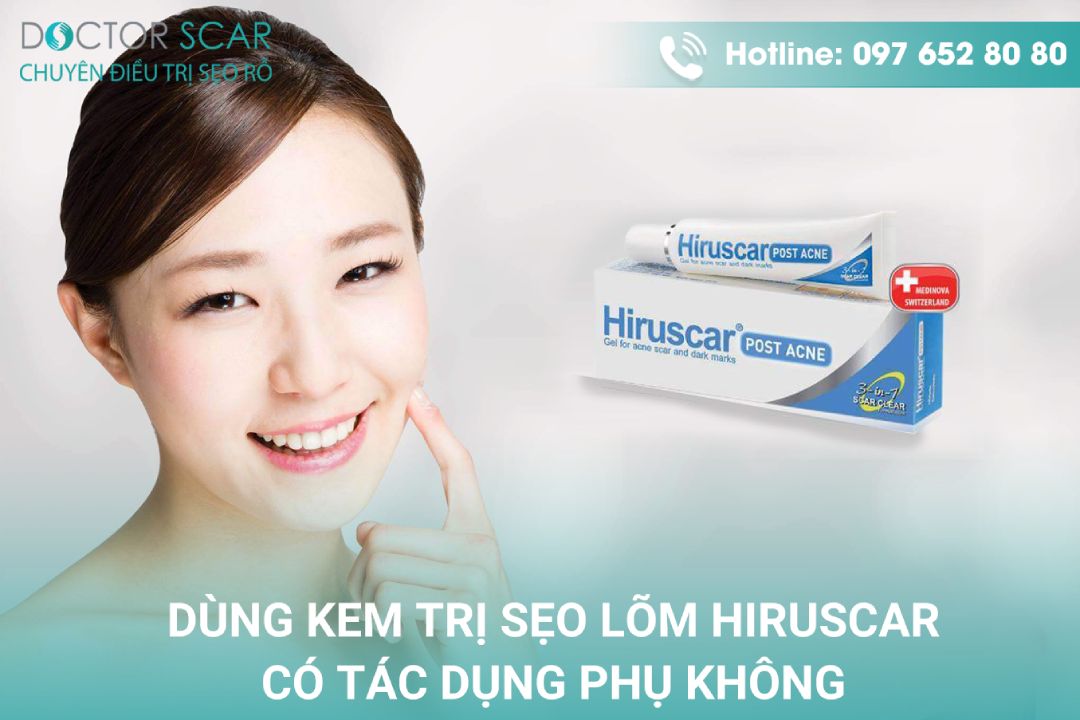 thuốc trị sẹo lõm hiruscar có tốt không