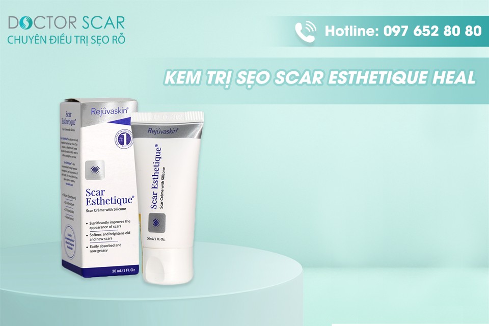 Kem trị sẹo sau khi tẩy nốt ruồi scar esthetique