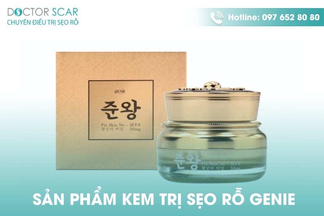 Kem trị sẹo rỗ genie