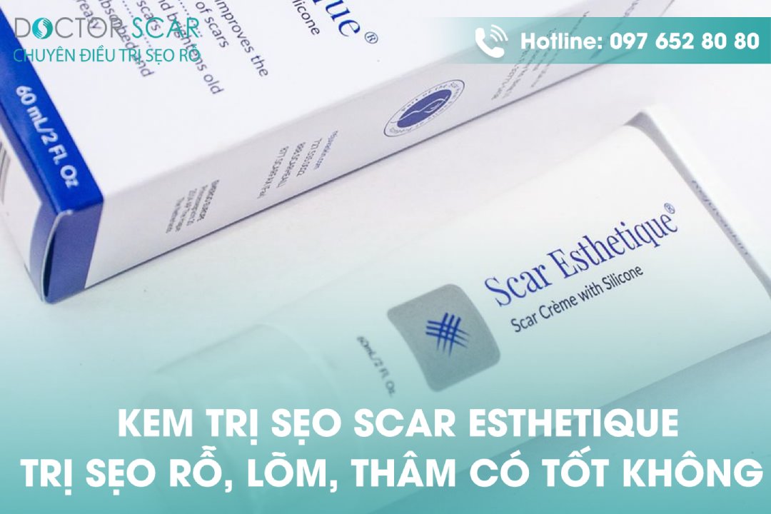 Review kem trị sẹo scar esthetique có tốt không? webtretho