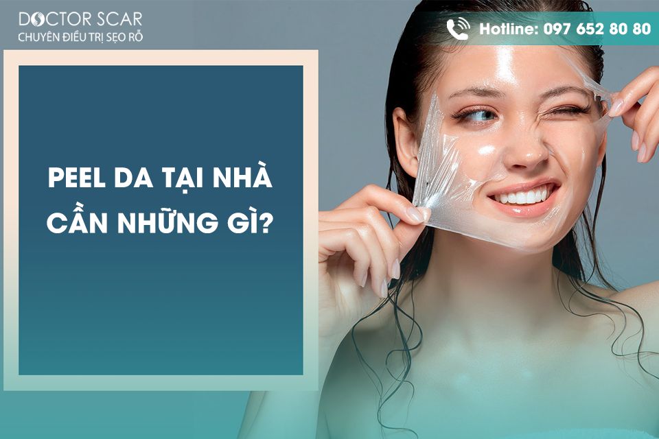 có nên peel da tại nhà không