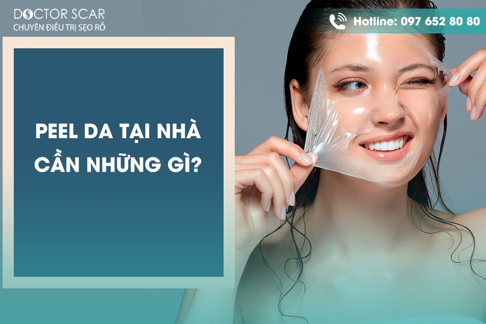 có nên peel da tại nhà không