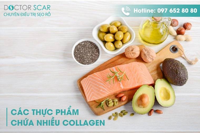 Bổ sung collagen từ thực phẩm