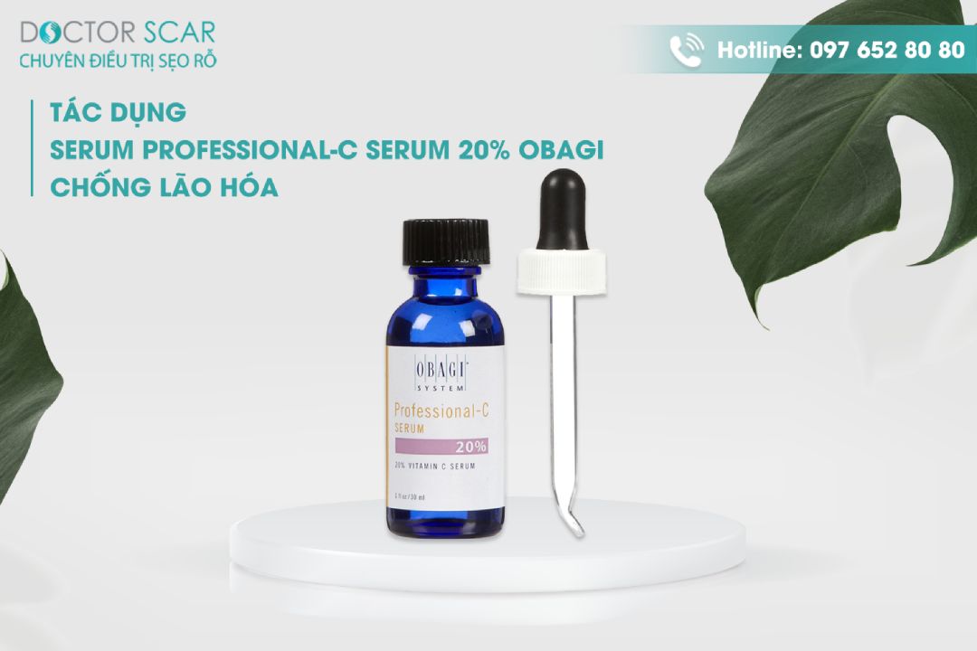 Tác dụng của serum C 20% obagi