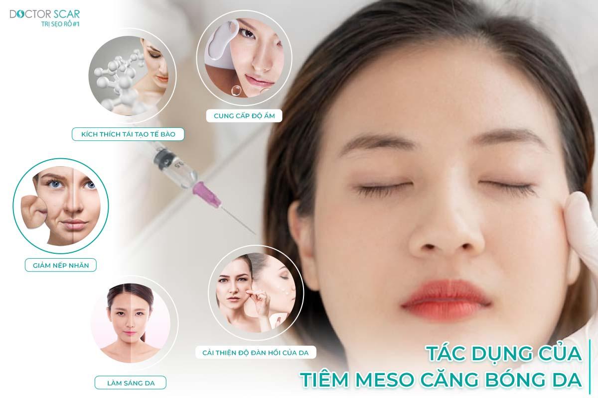 tác dụng tiêm meso căng bóng da