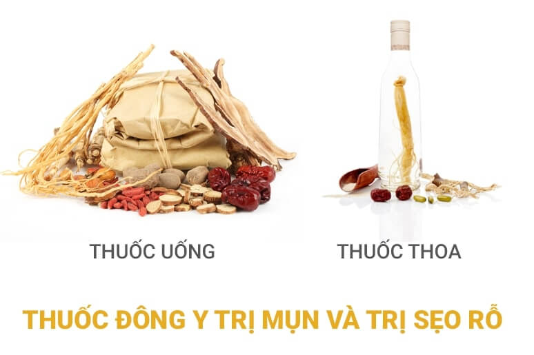 thuốc đông y gia truyền trị mụn và sẹo rỗ