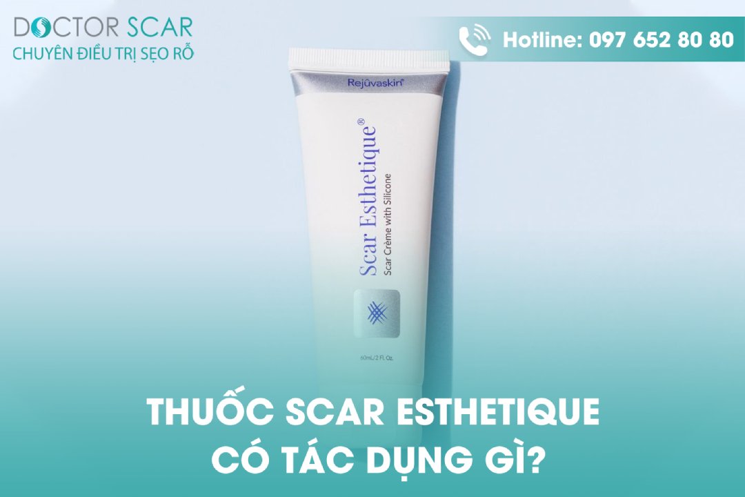 tác dụng của kem trị sẹo scar esthetique