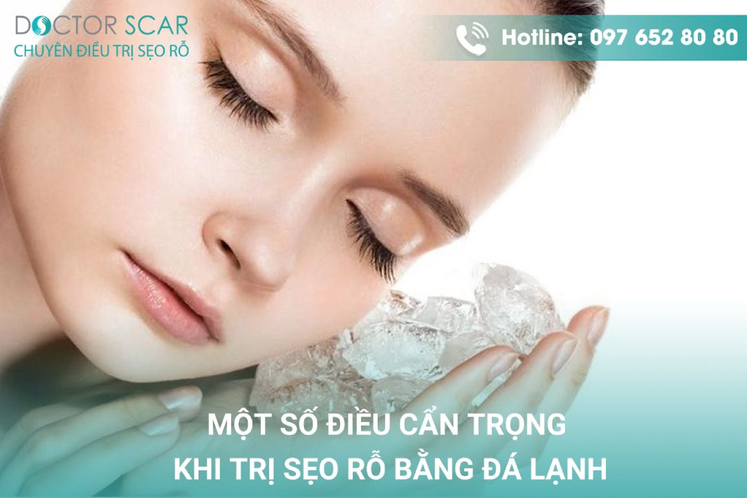 lưu ý khi sử dụng đá lạnh