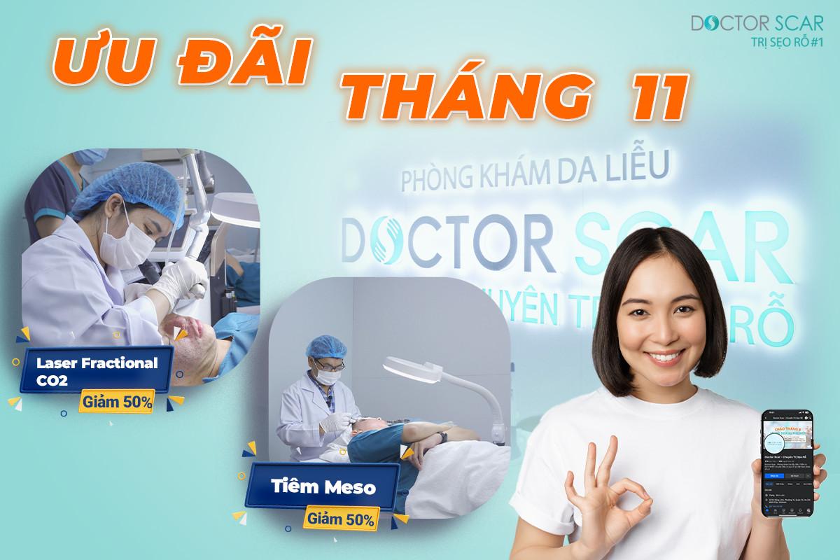 ưu đãi doctor scar tháng 11