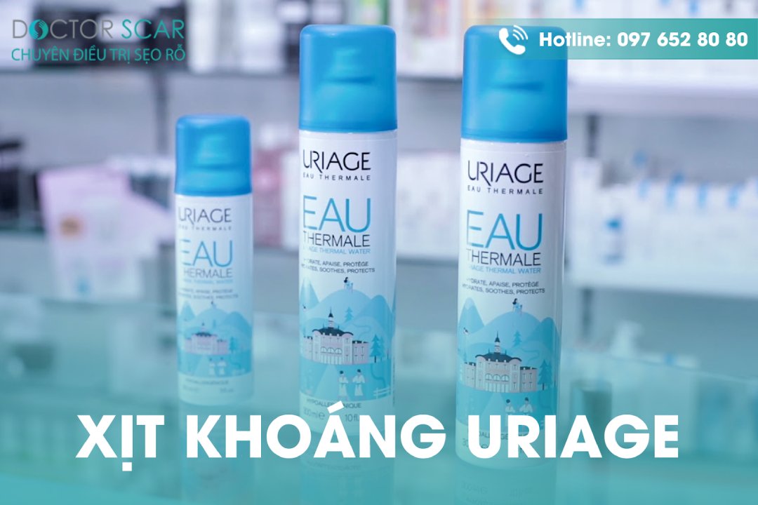 xịt khoáng uriage